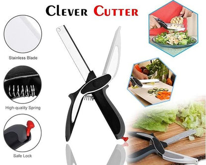 Clever Cutter 2-in-1 Food Chopper